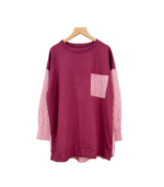 BLOUSE 709 MERAH YANDED DAN FLEECE KAYYASATIN COLLECTION