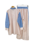 ONE SET CELANA 113 KRIWIL PINK YANDED SALUR KAYYASATIN COLLECTION - Gambar 2