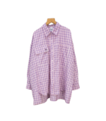 KEMEJA 364 PINK SALUR KOTAK KAYYASATIN COLLECTION