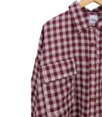 KEMEJA 403 KOTAK BURGUNDY KAYYASATIN COLLECTION - Gambar 3