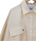 KEMEJA DOTS 04 KUNING KATUN YANDED KAYYASATIN COLLECTION - Gambar 2