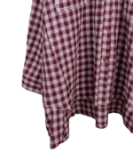 KEMEJA 403 KOTAK BURGUNDY KAYYASATIN COLLECTION - Gambar 5