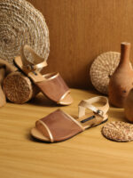 FLAT SANDAL KSR 19 GOLD KAYYASATIN COLLECTION - Gambar 3