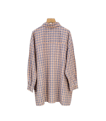 KEMEJA 415 PEACH SALUR KOTAK KAYYASATIN COLLECTION - Gambar 2