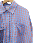 KEMEJA 363 BIRU SALUR KOTAK KAYYASATIN COLLECTION BARU - Gambar 4