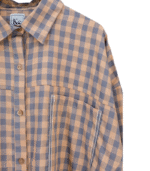 KEMEJA 415 PEACH SALUR KOTAK KAYYASATIN COLLECTION - Gambar 4