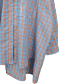 KEMEJA 363 BIRU SALUR KOTAK KAYYASATIN COLLECTION BARU - Gambar 5